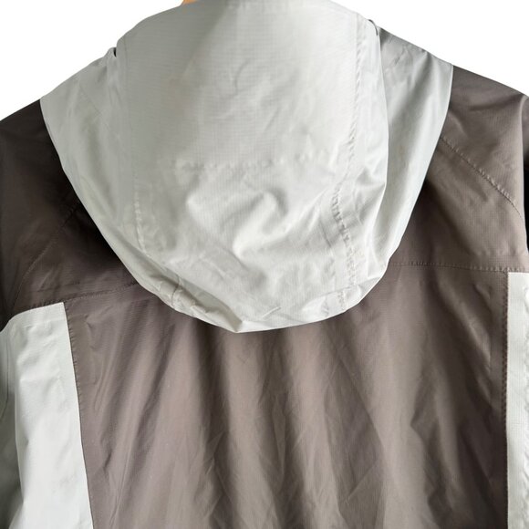 Columbia Titanium Mens Hooded Jacket Brown & Tan Size XXL Waterproof Breathable - Picture 15 of 16